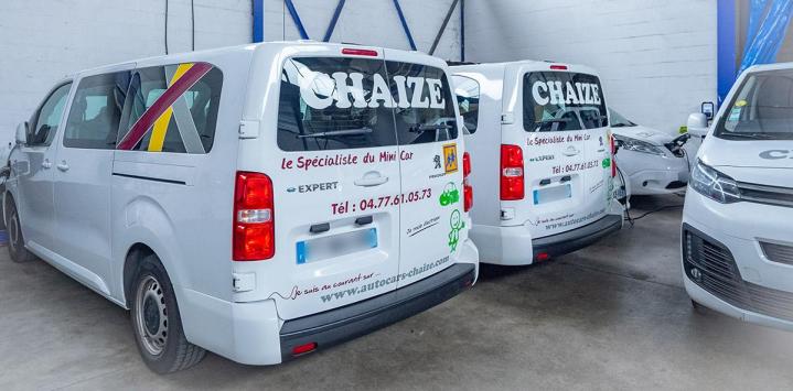 Transport en minibus Le Chambon-Feugerolles